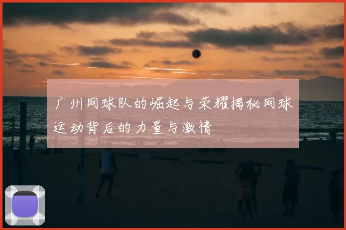 广州网球队的崛起与荣耀揭秘网球运动背后的力量与激情