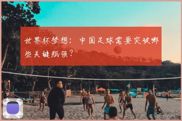 世界杯梦想:中国足球需要突破哪些关键瓶颈?