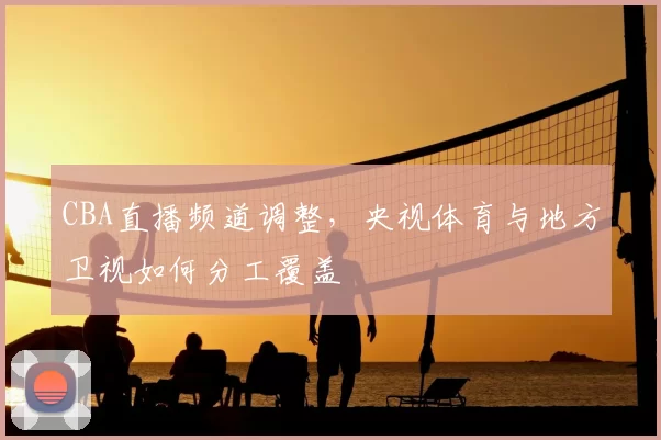 CBA直播频道调整，央视体育与地方卫视如何分工覆盖